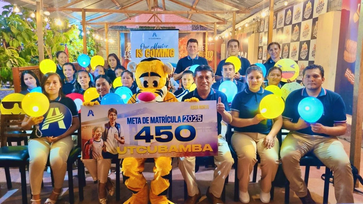 #OurMasterIsComing | En todos los colegios adventistas del Norte de Perú 🇵🇪 se vive una gran celebración por el Lanzamiento de #Matrícula2025 💙.

¡Juntos, nos preparamos para un año lleno de bendiciones y oportunidades! 📚🤩