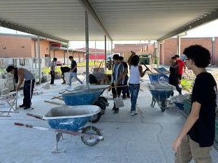 Good luck to Mr. Cuellar's masonry class. Have a great year! <a href="/HarlingenCISD/">HCISD</a>