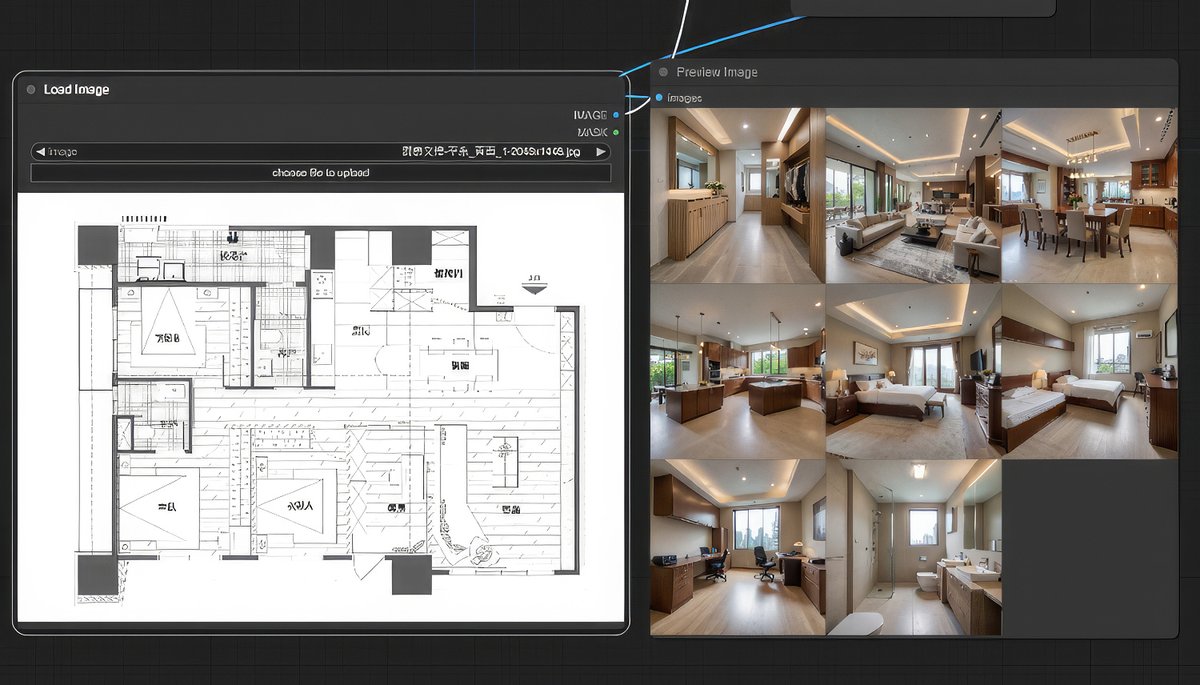 feeltodesign's tweet image. Mind-blowing: AI turns floor plans into room style concepts in seconds! 🏠
Designers, is this your new secret weapon or worst nightmare? 🎨
Poll: How would you use this AI tool?
☑️ Brainstorming only 
☑️ Client pitches 
☑️ Never, I&apos;m old school

#AIInteriorDesign