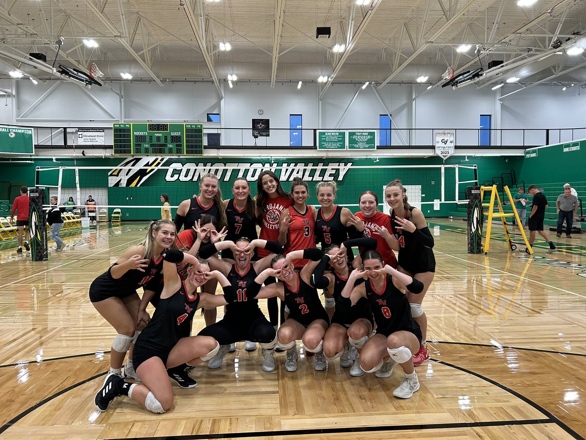 3-0! Great team win over a strong Conotton Valley squad! Love this group!