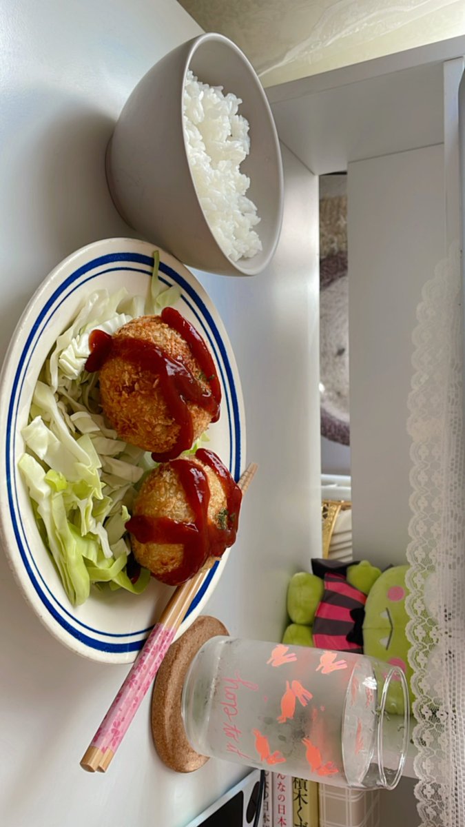 callia_07's tweet photo. i finally made a good korokke 😈 https://t.co/bLdYXaDr1O