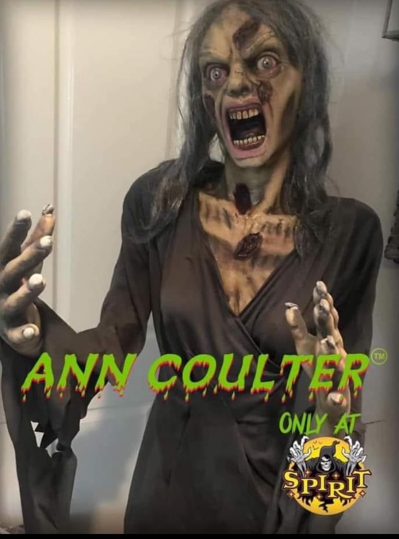 AnnieForTruth's tweet photo. Ann Coulter is the bottom of the barrel! 🤮 https://t.co/FIieaFnCIu