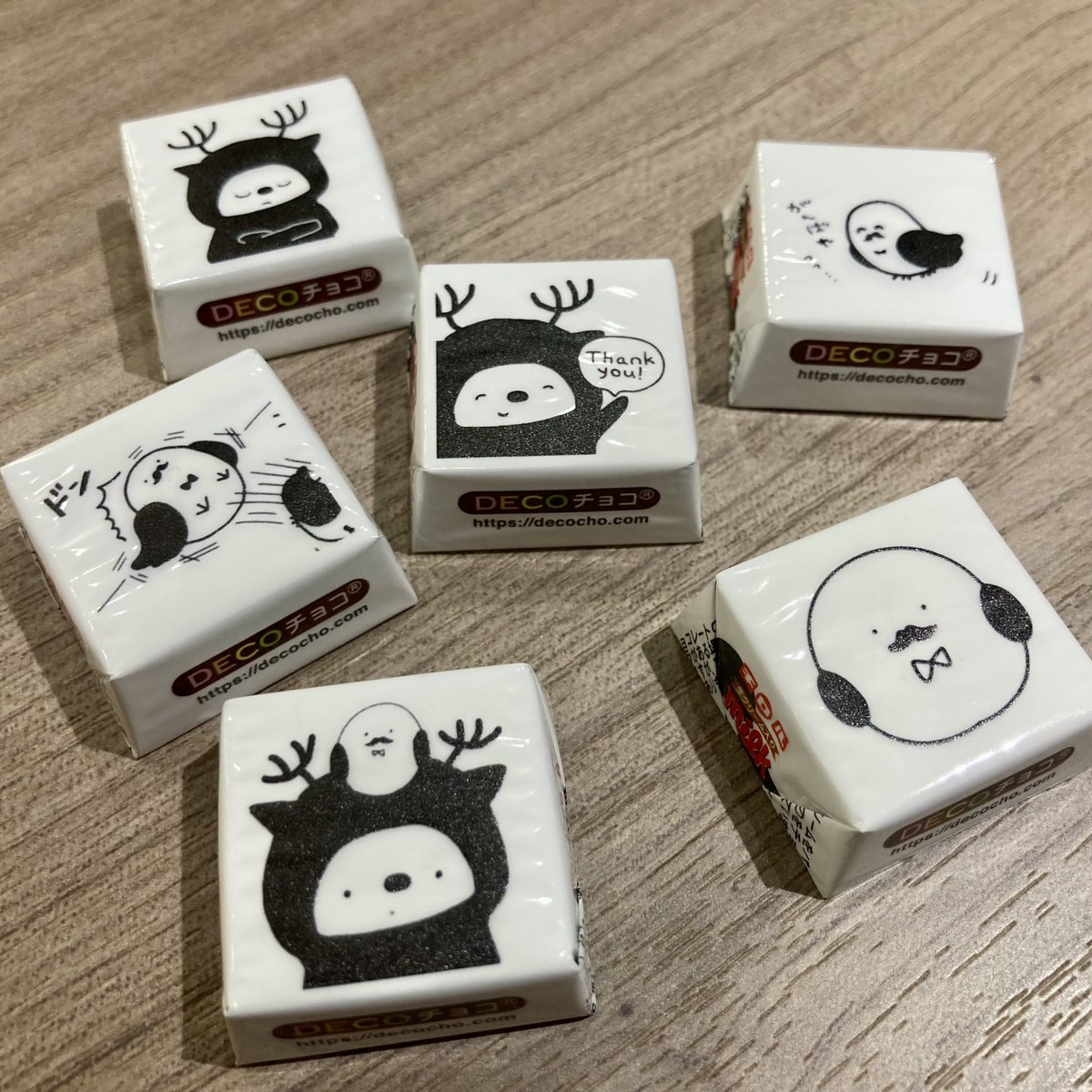 Kurojica_PR's tweet image. シカくんチョコを作ったよ🍫✨