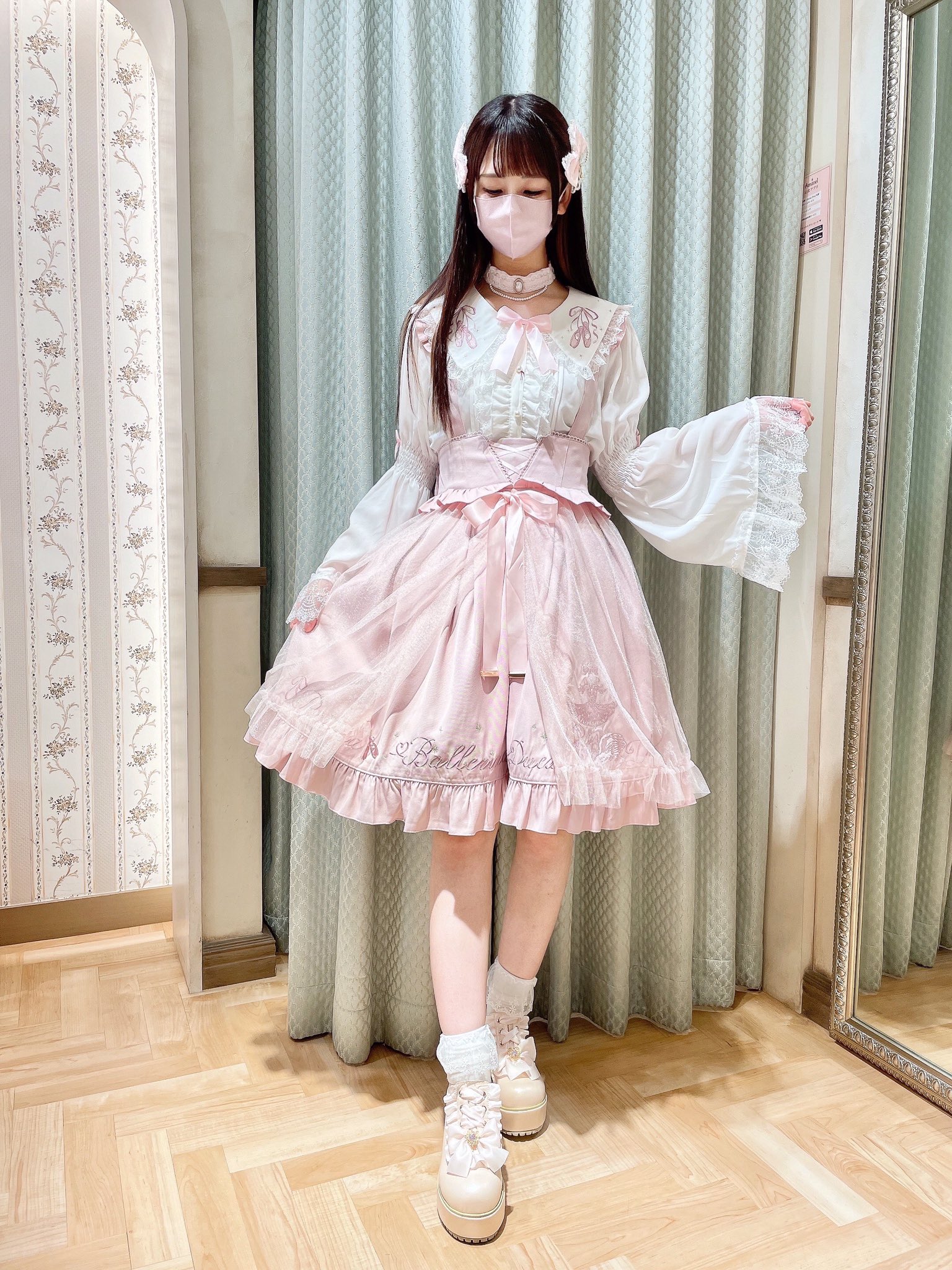 Prima Ballerina チュールレイヤードスカート　ピンク Prima Ballerina チュールレイヤードスカート Prima Ballerina