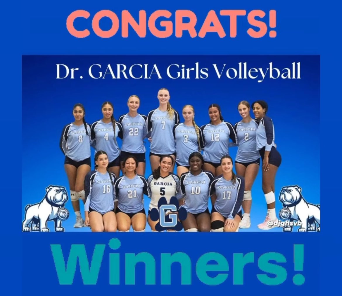 Garcia Girls Volleyball on 🔥🔥🔥🏐🔥🔥🔥
3-1 victory over Benjamin!