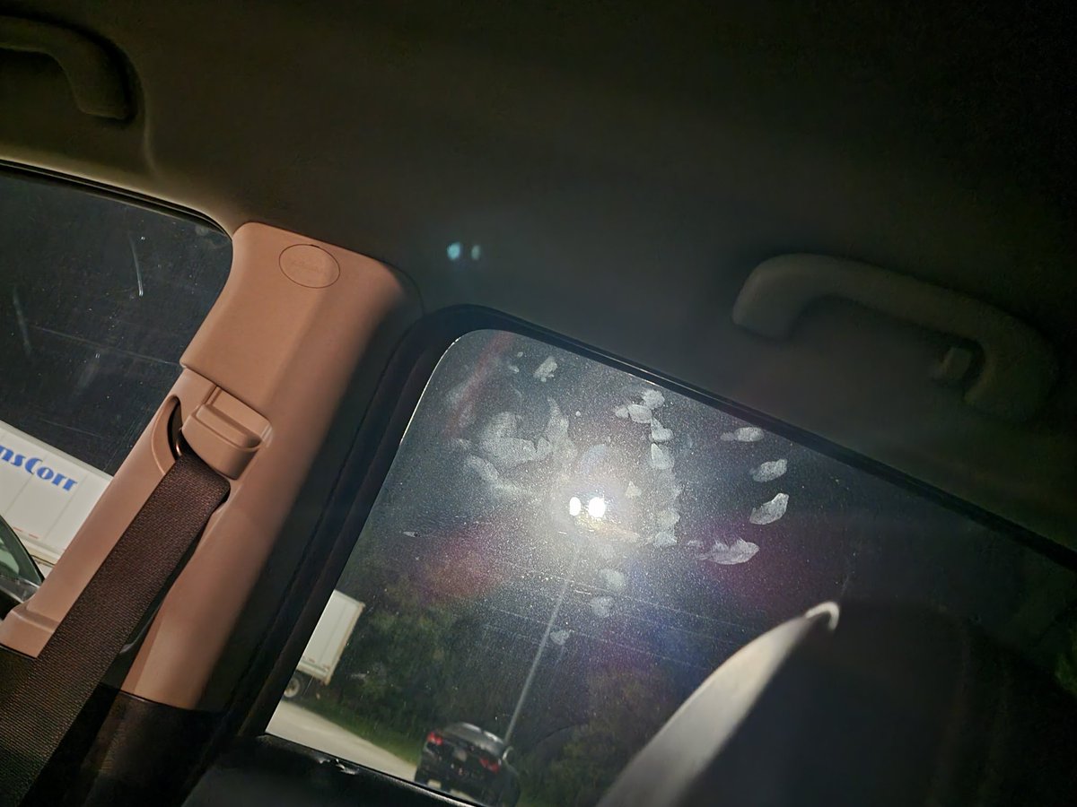 Pixie2Thicc's tweet photo. Not my coworker asking why I got handprints on my windows like that 🙈 https://t.co/exTHD0WDGL