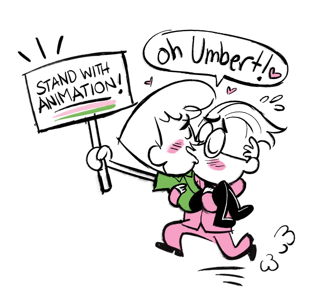 perplexi's tweet photo. their love language is "workers rights"  (and so is mine) #StandWithAnimation #NoAI #UNIONYAOI https://t.co/XMDpRRCxOF