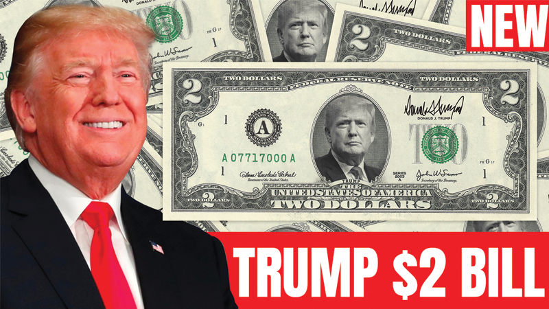 odiafeeds's tweet image. A Unique Collectible! 💖 The Trump $2 Bill is not just currency; it's a stunning piece of art! Perfect for conversation starters or gifts! 🎁 Don't miss out! #Trump #CollectibleCurrency #GiftIdeas

Get Yours: bit.ly/4fXGGyI