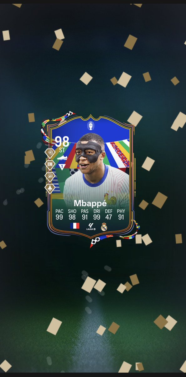 DukeNukesThem's tweet photo. There’s no way that this just happened! 😱😱😱 #kylian #Mbappe #EAFC24 https://t.co/l0iA35Wlip