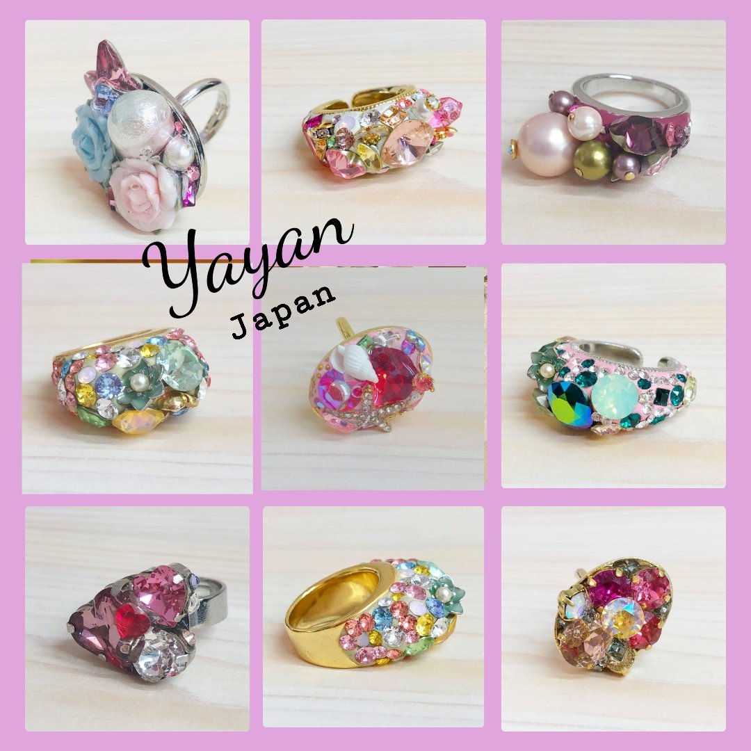 kAIKIM917's tweet photo. 今までの作品たち💍✨°・*:.。.☆
#世界に広めたい
#指輪
#リング
#オリジナル
#Original
#World
#オンリーワン
#邪気払い
#開運
#運気爆上げ
#アクセサリー
#キラキラ
#世界明るく
#世界平和
#Yayan
#BASE
#ベイス
#Love https://t.co/I6LgilJ7z5