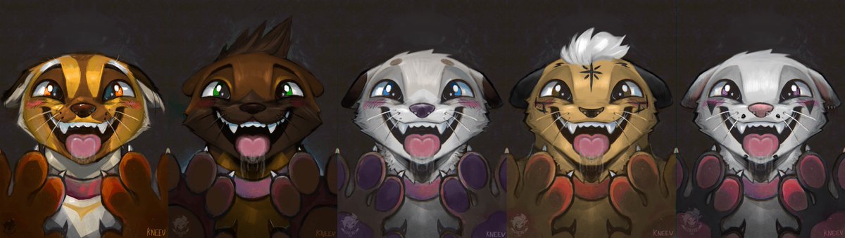 A bunch of ychs I did with <a href="/gamibri/">Gami ❤️‍🔥</a> for some people. I'll do new ones soon!