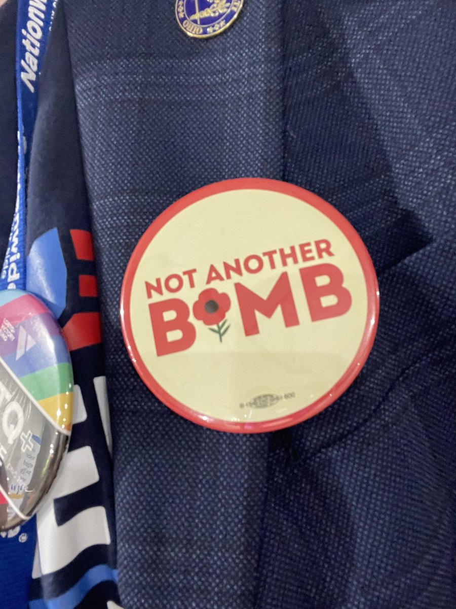 As a Democratic Delegate from Ohio, I say #NotAnotherBomb.