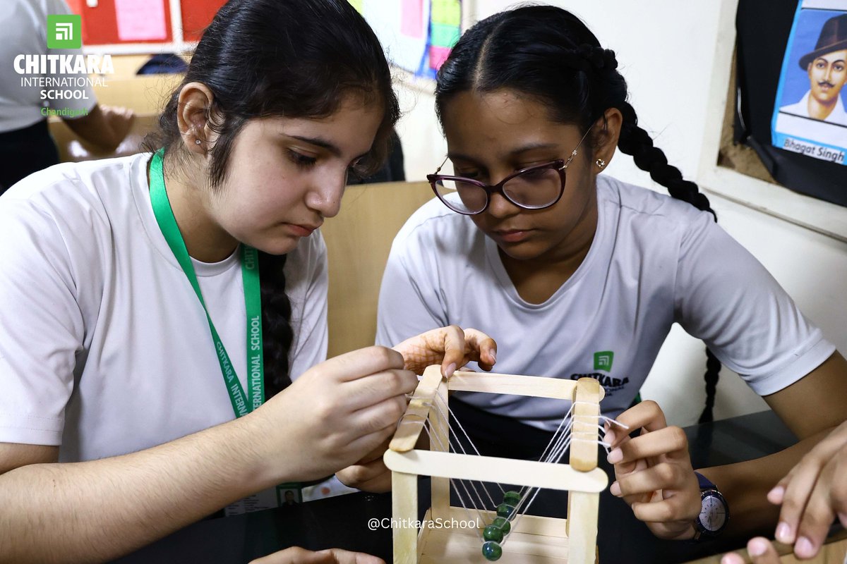 chitkara_school's tweet image. Chitkarians of Grade 9 Alpha Traversed a Journey Through India's Space Missions to Commemorate National Space Day

#CIS #newtonslawofmotion #scienceproject #learning #knowledge #ChitkaraInternationalSchool #projectbasedlearning