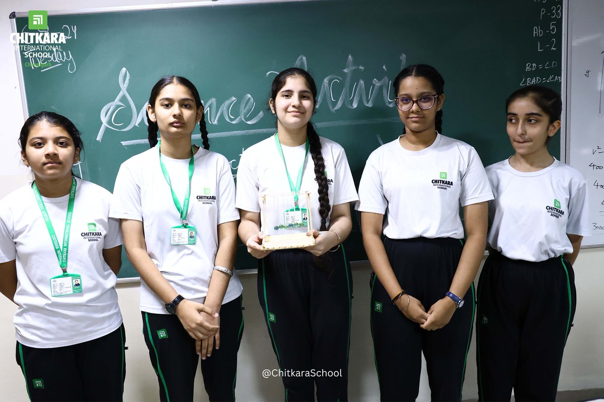 chitkara_school's tweet image. Chitkarians of Grade 9 Alpha Traversed a Journey Through India's Space Missions to Commemorate National Space Day

#CIS #newtonslawofmotion #scienceproject #learning #knowledge #ChitkaraInternationalSchool #projectbasedlearning