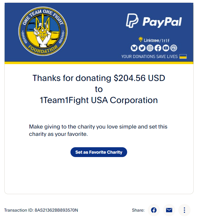 Steenws's tweet photo. @BooBookBooze @1team1fight_org @Harri_Est @Dmitro7607 DONE!  Slava Ukraina! https://t.co/0W7ovaaTGQ