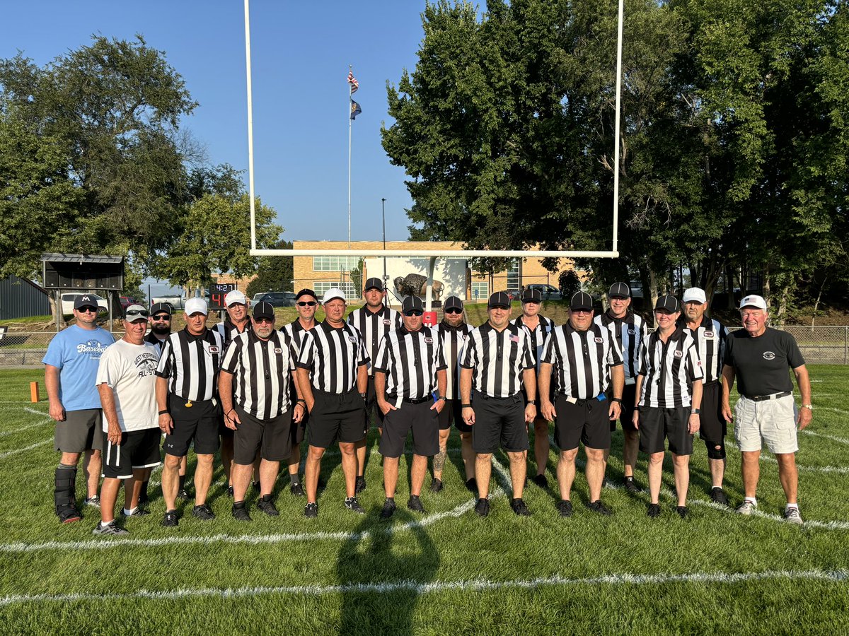 Kearney clinic and McCook clinic.  Great job officials preparing for the season. #nebpreps