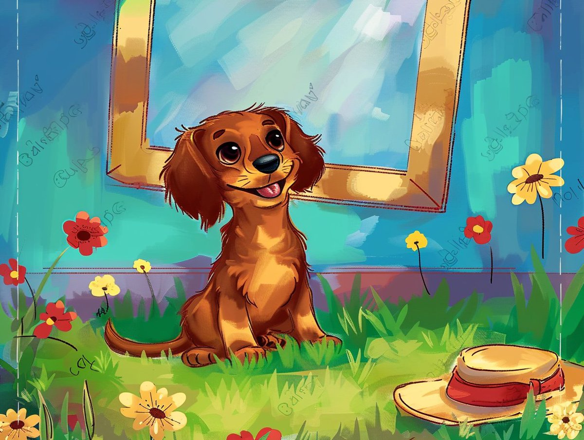 ziatu4280's tweet photo. Sunshine and smiles, this little puppy is ready for a new adventure! 🐾🌼☀️

Another satisfied friend from Fiverr!

#ChildrensBookIllustration #KidsStorybook #CutePuppy #IllustrationArt #StorytimeFun #KidsIllustration #AdventuresInNature https://t.co/D5k5r5r9E1