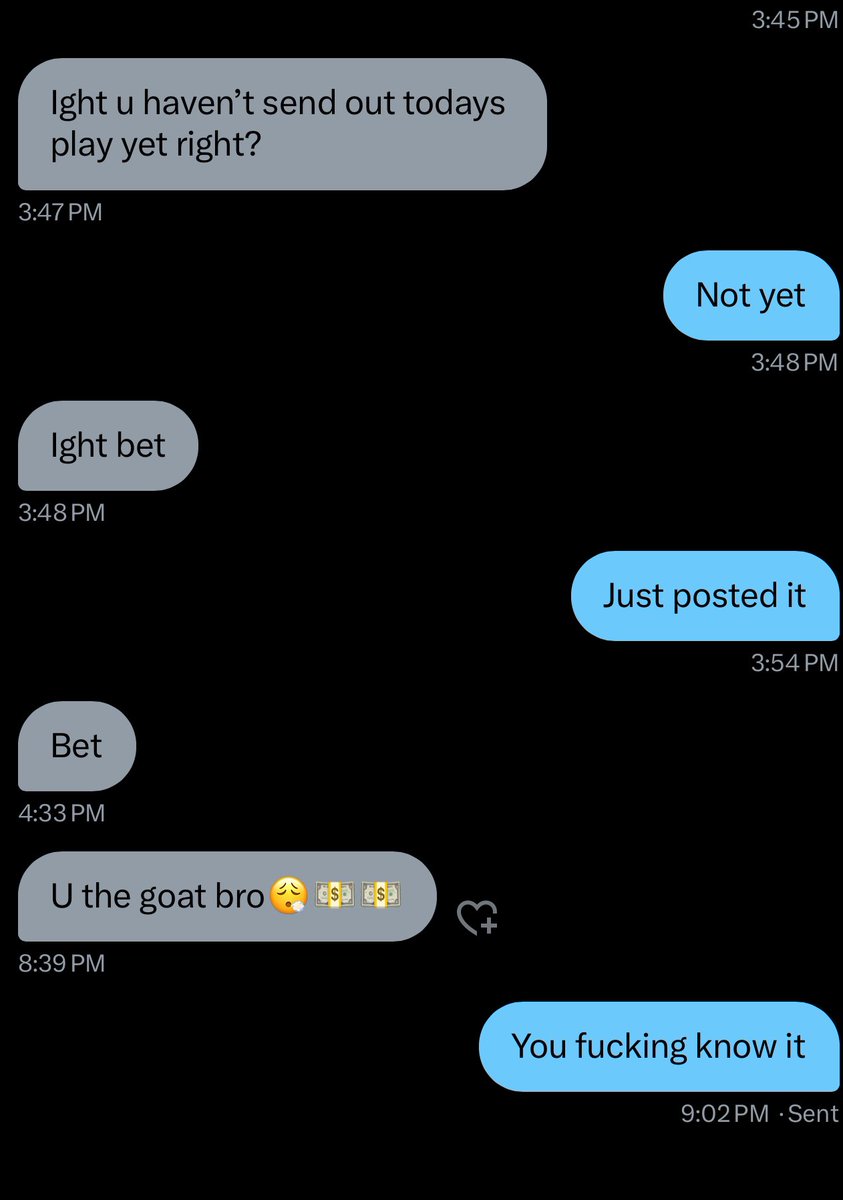 94-18 Max Run Baby LFGGG 🔥🔥🔥

Cash the MLB Max POD ⚾️⚾️⚾️

Braves ML 3u Max POD 💵💵💵💵

I'll let my clients do the talking 🗣️

DM for my VIP Sale 🤝📲

#gamblingx #mlbpicks #freepicks