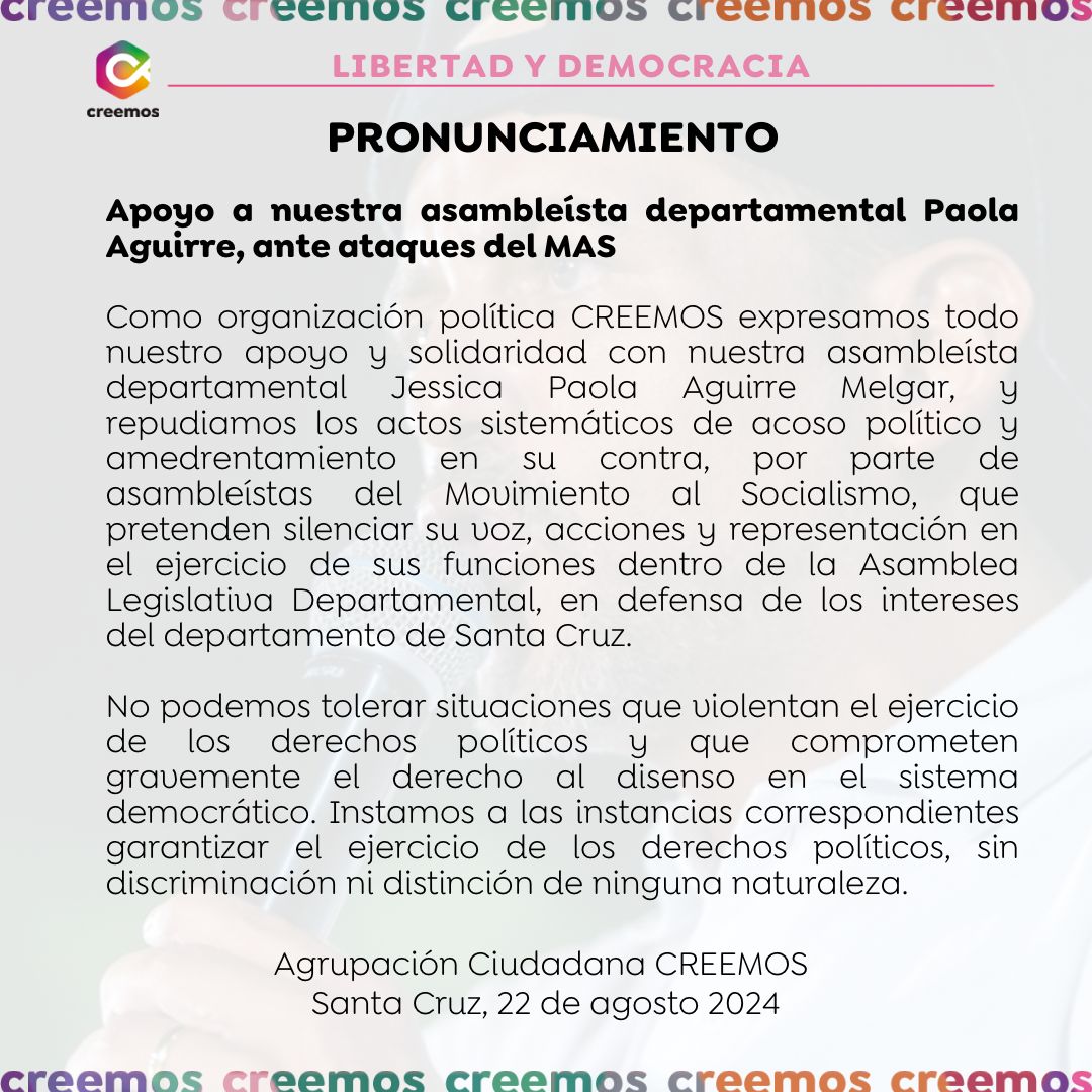 Creemos tweet media