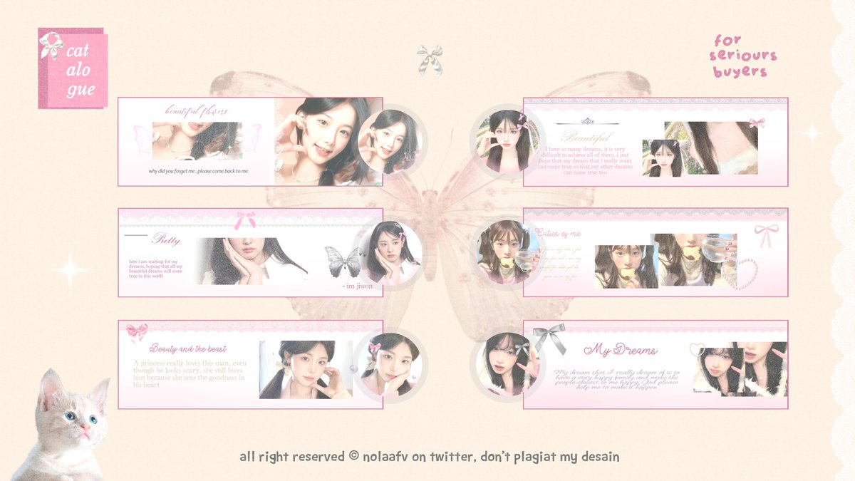 . ♡ help rt please, thank you !! ☁️

. . 🪼 hii everyone nolaafv opening this beautiful and cute layout shop 🌷 please look at the catalog and choose what you want to buy 🧸 . tap tap dm to order with qris payment 🧺💰👾 . .

#zonauang