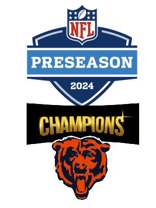 revengeofJJ's tweet photo. Congratulations to the 2024 preseason champs, your Chicago Bears!

Undefeated 4-0 https://t.co/kTLXwuirwP