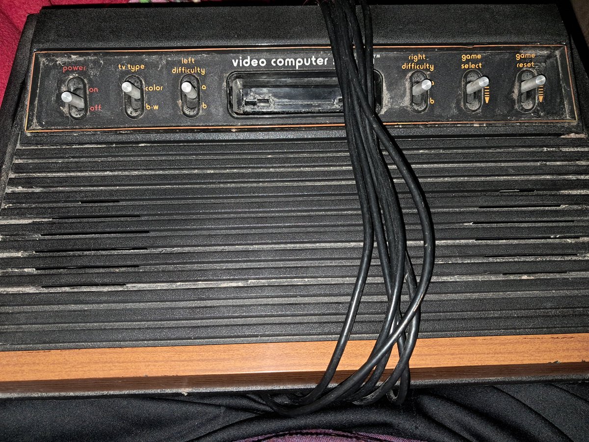 Restoring a batch of video game consoles from an estate sale. So far a 7800, 2600, N64, PS2, two Sega Genesis Model 2's have been serviced.
Still have 2 7800, PS2, model 1 &amp; 2 Intelevision, Colecovision, and 7 2600 to go. Hope this one is cleaner on the inside than the outside.