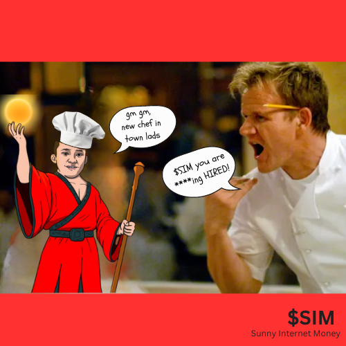 SIMTRX's tweet photo. @Impulse606 His excellence aka the wizard will absolutely rip that to a billy.

Justin is cooking!

$SIM

https://t.co/qEsZ7dWD3P https://t.co/zWlUhM5tsM