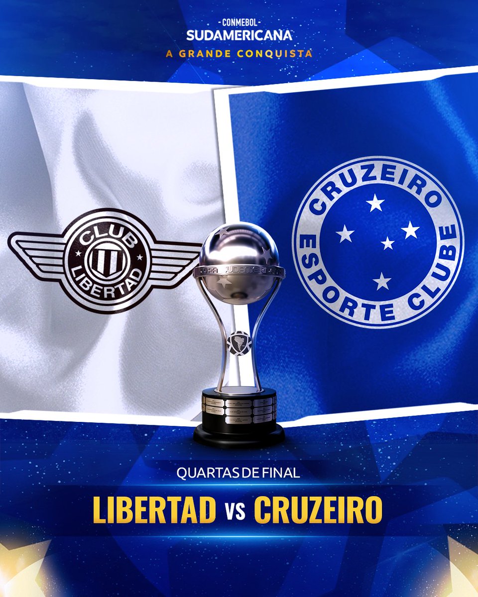 OMaiordeMinas's tweet photo. Libertad 🇵🇾 x Cruzeiro

#Quartas #Sudamericana https://t.co/V43wnDqeGR