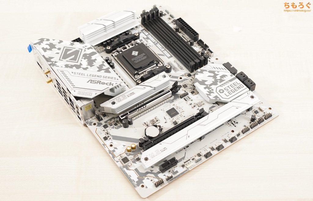 無印B650なのにPCIe Gen5が使える！】 ASRock B650 Steel Legend WiFi