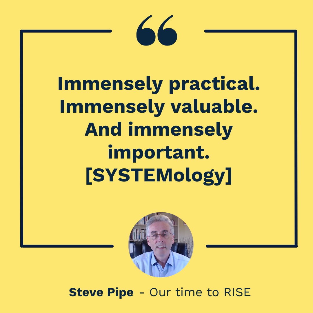 systemHUB's tweet image. #SYSTEMology #DavidJenyns #ValuableResource