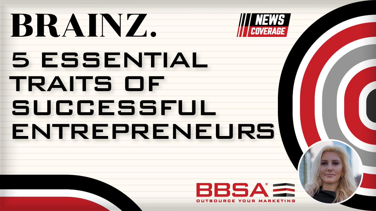 What does it take to be a successful entrepreneur? Is ambition and a healthy dose of luck and opportunity all required to join the ranks of the very best? 

Read our comments on Brainz Magazine 👉ow.ly/n5wr50T4Fn2