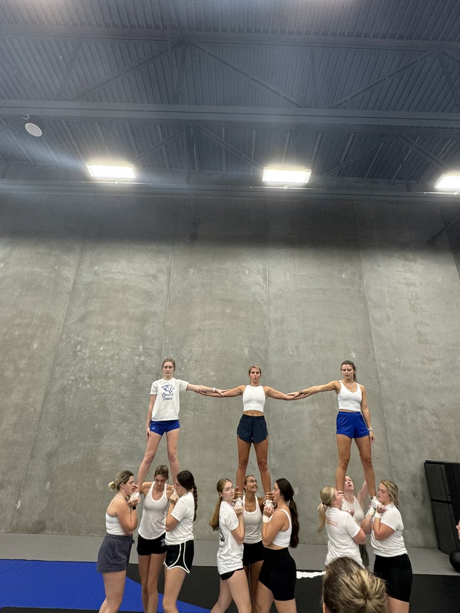 DWTigerCheer's tweet photo. 2024-25 Cheer and Dance Camp was a Success!
I am so PROUD of how hard these girls worked all week! I am excited for an AWESOME year!
Thank you to the Geppert Family for sponsoring breakfast and the DeWaard family for our Culver's lunch!💙🤍🐯 https://t.co/u8Kt2hIyfZ