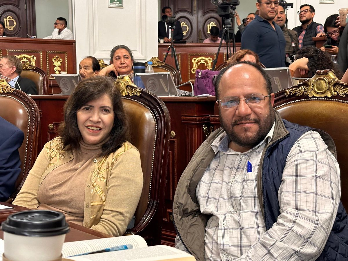 Hoy celebramos un periodo extraordinario en el que votamos reformas trascendentales para continuar con la transformación de esta ciudad y beneficiar a los grupos mas vulnerables en derecho a la vivienda y el código penal para tipificar ek transfeminicidio 🏳️‍⚧️