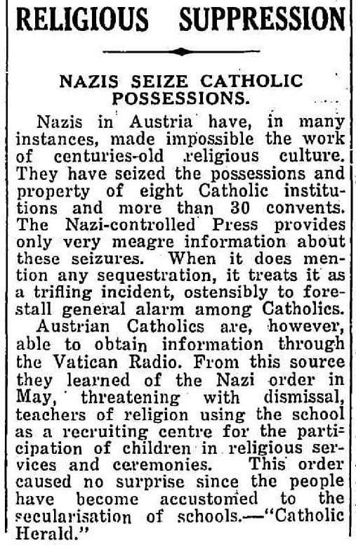 REVMAXXING's tweet photo. @Uncommonsince76 Hitler and the Nazis routinely targeted churches.

Hitler was a Pagan. https://t.co/b97ho3XZ75
