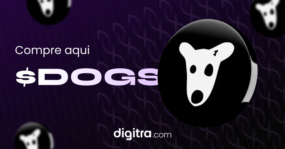 Digitra_com's tweet photo. #NovaListagem 📢

Negocie #DOGS @realDogsHouse aqui e ganhe #Airdrop de $DGTA no Trade to Earn!

🔁 Pares disponíveis: $DOGS/USDT e $DOGS/BRL

🔗 Acesse nossa plataforma: https://t.co/xm2w2MZaAh https://t.co/BHqrsDwSXu