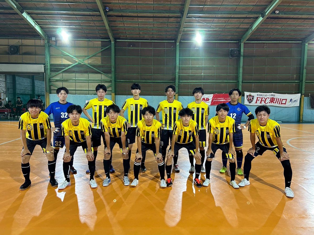 【試合結果】
FFCカレッジフットサルリーグ2024
8/22(木) vs東京大学フットサル部セカンド △3-3
得点者:No.8矢ヶ崎、No.22中逵×2

 #東京都市大学
 #都市大
 #tcu
 #フットサル
 #woodsbear
 #ffcカレッジフットサルリーグ2024
 #ffcカレッジフットサルリーグ