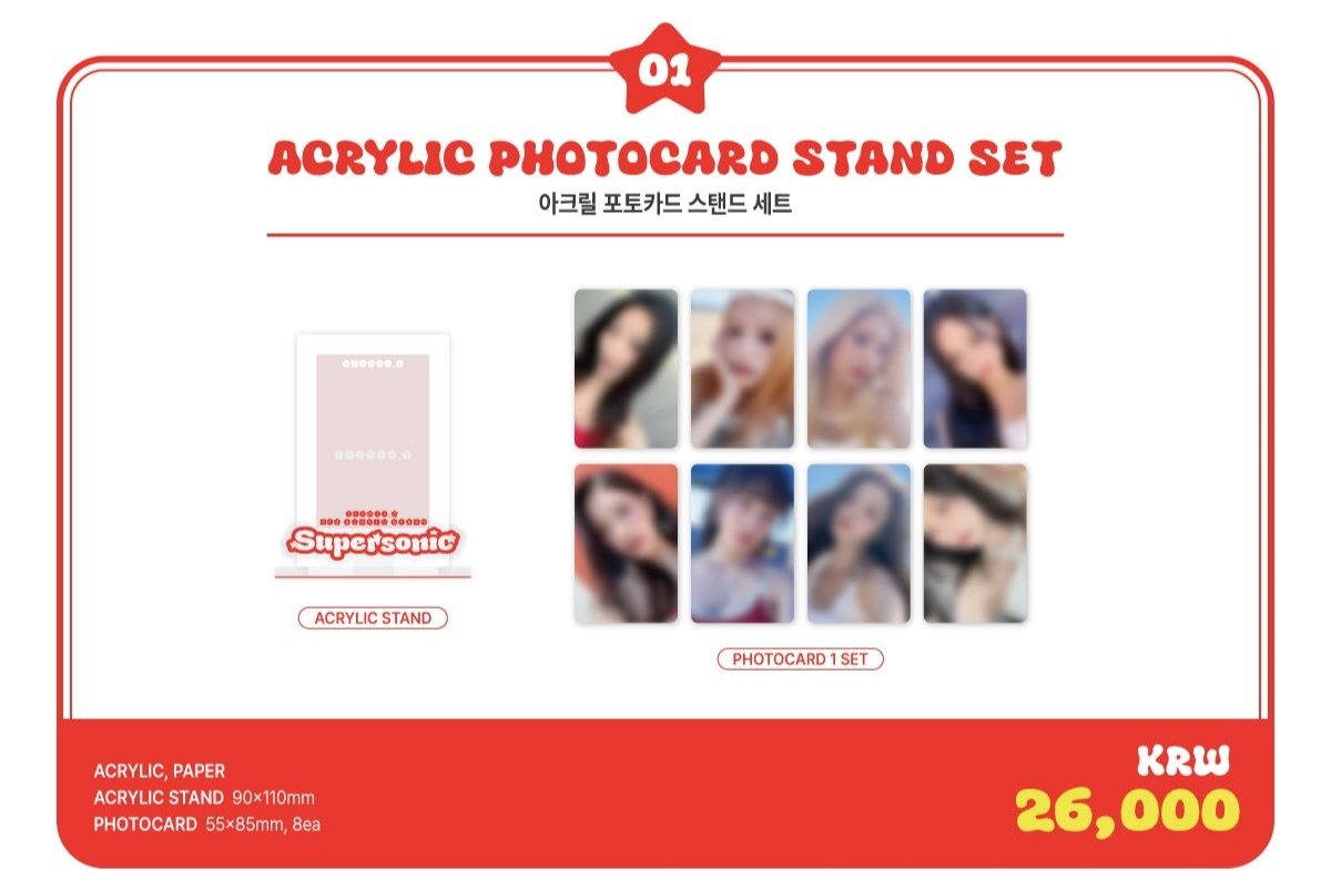 pandakstore's tweet photo. Interest Check fromis_9 Supersonic MD Loose Item

Acrylic stand + frame RM 10

Member set (1pc + 1 polaroid) RM 20
Saerom ✅
Hayoung ✅
Jiwon ✅
Jisun ✅
Seoyeon ✅
Chaeyoung ✅
Nagyung ✅
Jiheon ✅

WM add RM 8

Will proceed if all slot is taken https://t.co/vpik2o8nVg