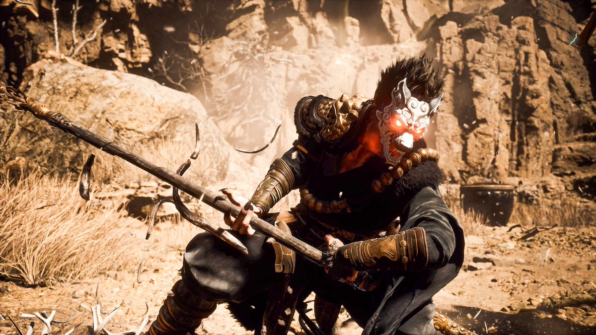 SpiderSamuraiX's tweet photo. How about Wolf Monkey King #BlackMythWukong #GameScience #VirtualPhotography https://t.co/K3iajkb7CJ