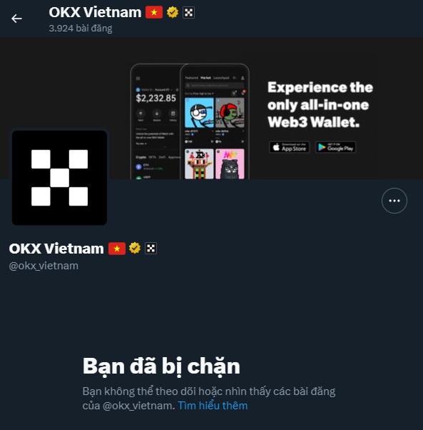 vnoffers's tweet photo. @okx_vietnam Tại sao OKX Vietnam kêu gọi cộng đồng tham gia sự kiện Megalive 17/7 Trade tốn phí, tốn tiền mà không chịu trả thưởng? Inbox thì không trả lời. 
Comment thì chặn luôn khách. OKX Vietnam làm ăn kiểu gì vậy? https://t.co/Lua7nifQAl