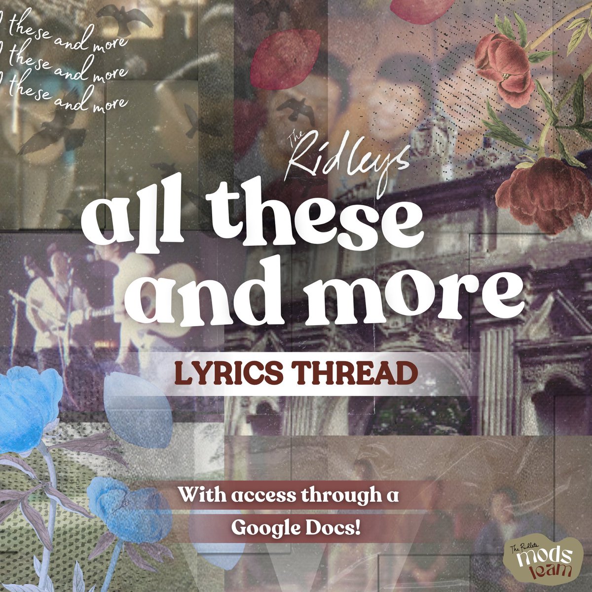 If you ask us what love is, it’s yapping over <a href="/TheRidleysMusic/">The Ridleys</a>’s top-tier lyricism. So here are the full lyrics of all ten tracks in #AllTheseAndMore written by their singer-songwriter <a href="/bennymanaligod/">bennyendajets</a>! 💞🙌🏻

View this thread or access it here: docs.google.com/document/d/1tF… 🥰