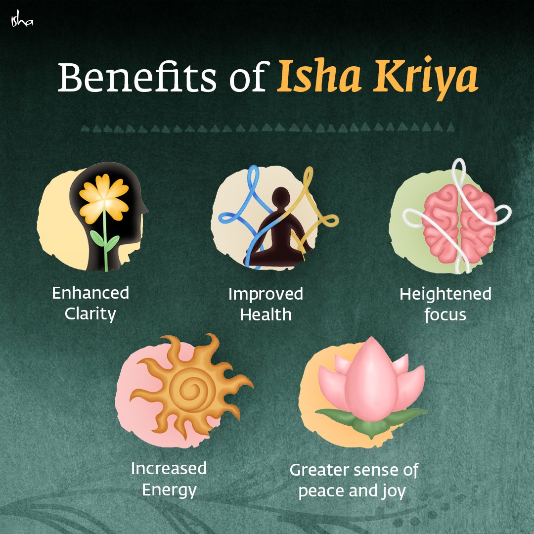 ishafoundation's tweet image. Want to learn #meditation? Try #IshaKriya, a free guided meditation by @SadhguruJV. Experience enhanced clarity, improved health, and a greater sense of peace as you journey from untruth to Truth.

Download Sadhguru App: isha.co/sadhguru.app