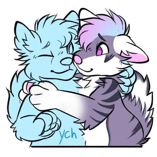 Adolpha_art's tweet photo. @ItsMapleDoe sends lots of hugs! https://t.co/DYu5GMFbvv