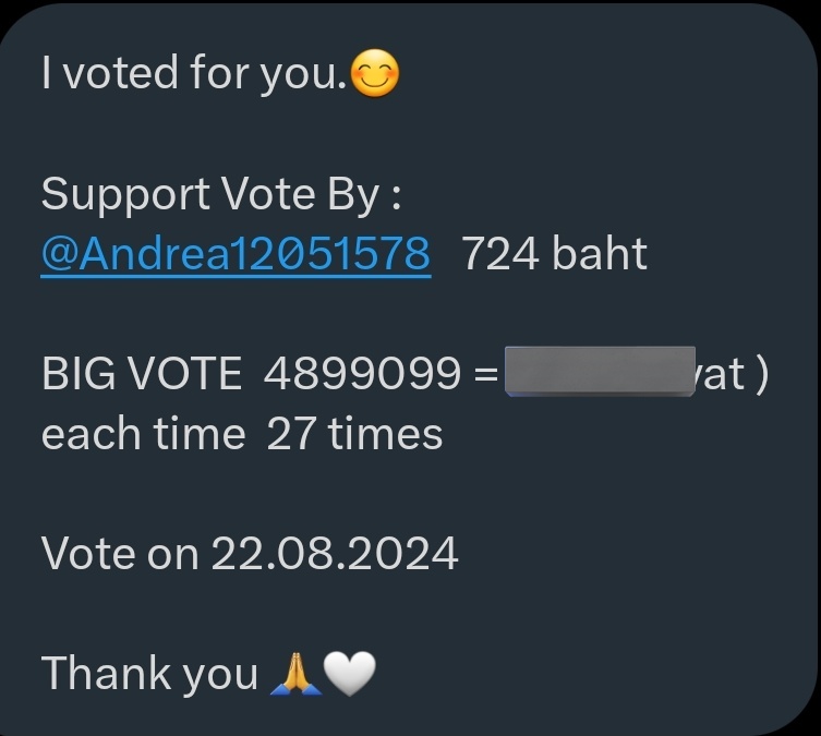 Andrea12051578's tweet photo. Thank you so much @billy__official for voting on my behalf 🤍.
#bbil1ypn
#babiibabe
#BabyBabe
#TheSignลางสังหรณ์ https://t.co/JARpLaAuQm