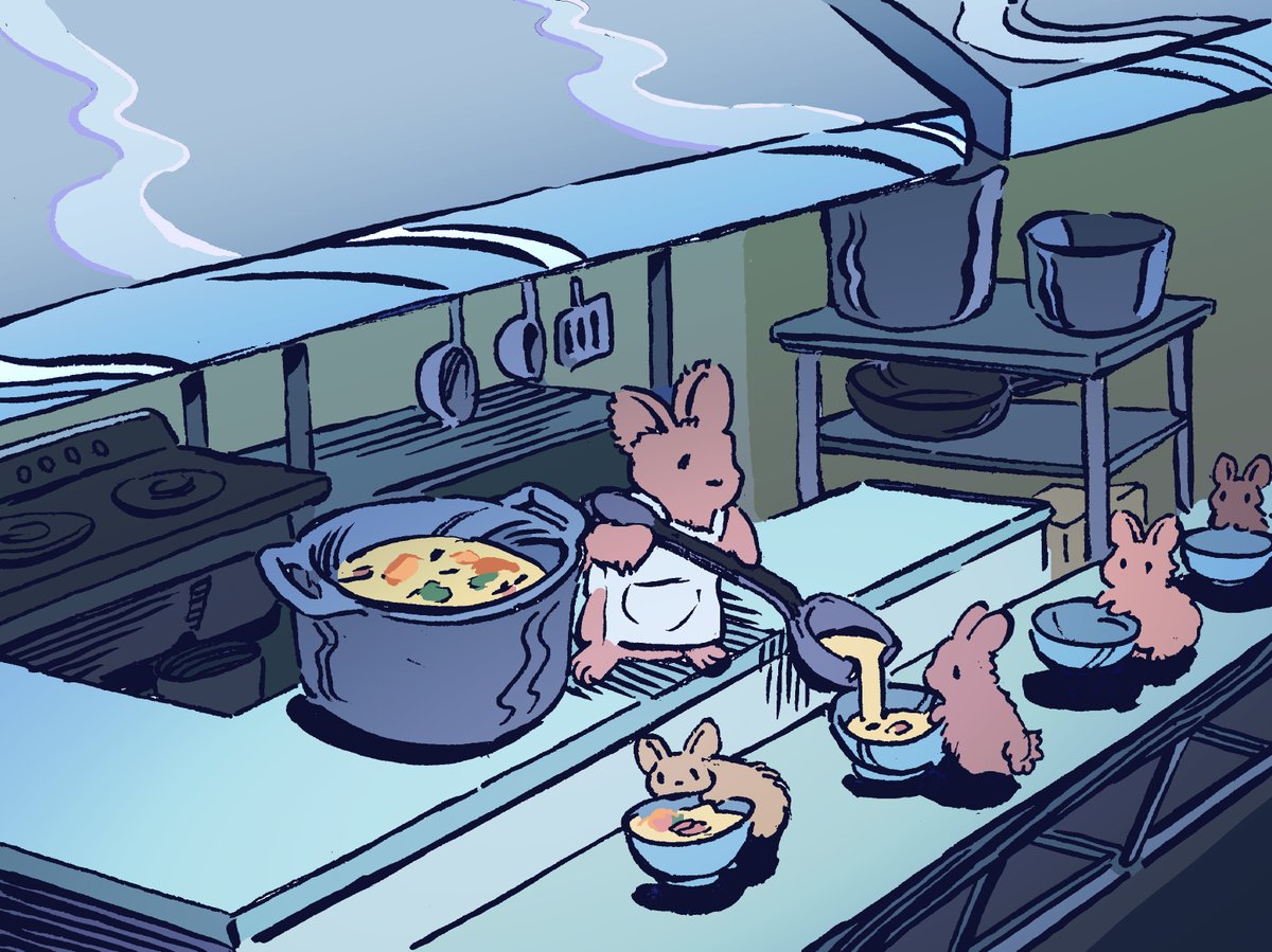 willquinnart's tweet photo. Daily bunny no.2589 feeding the masses https://t.co/SwTe0sQYB1