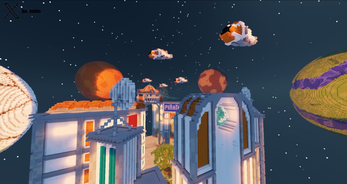 jkn_builds's tweet photo. 🪐Commission - Space Spawn

#Minecraft #minecraft建築コミュ #Minecraftbuilds #minecraftart https://t.co/zvjh1Gs6wK