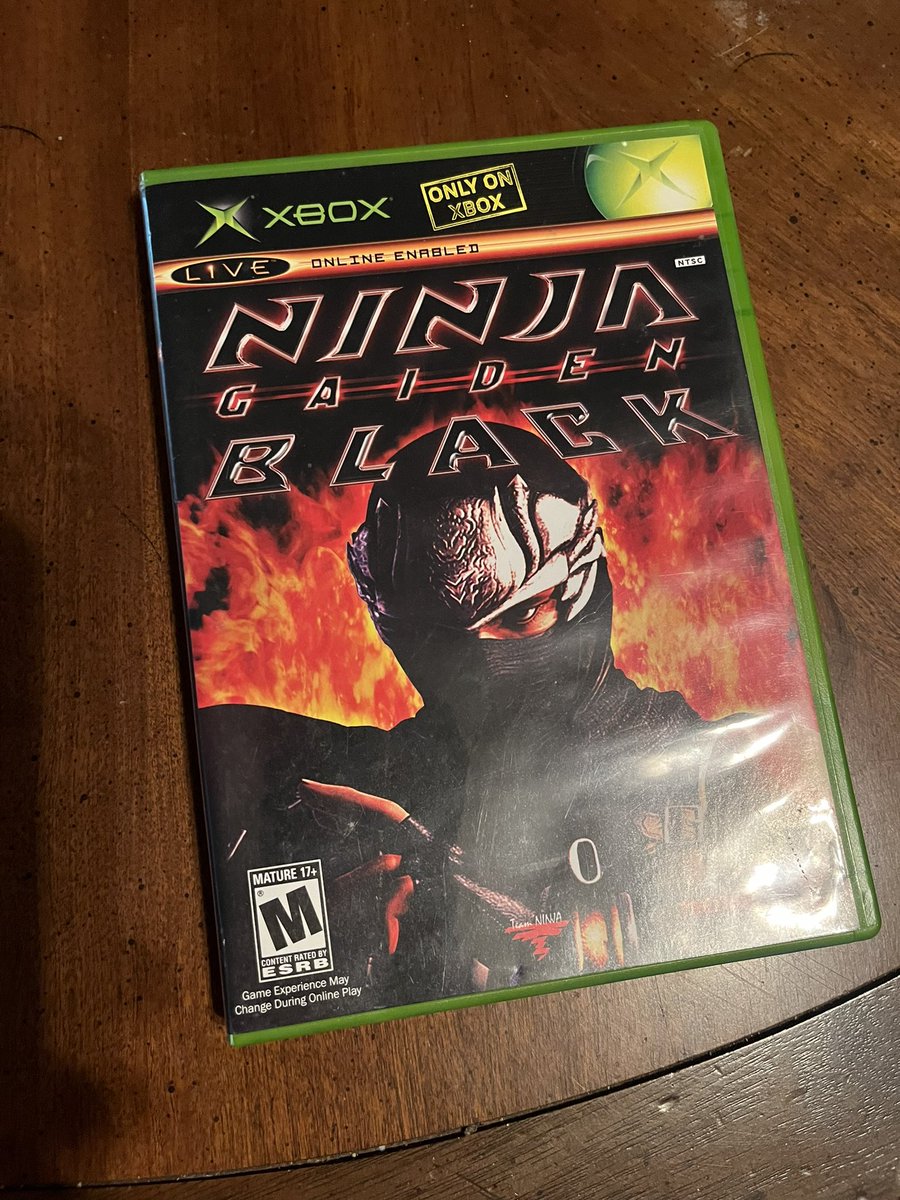 DefendingFand0m's tweet photo. Look what came in the mail today 🥷😝
@TeamNINJAStudio @Xbox
#retrogames #RETROGAMING #ninjagaiden #defendingfandom https://t.co/BZCoNww089