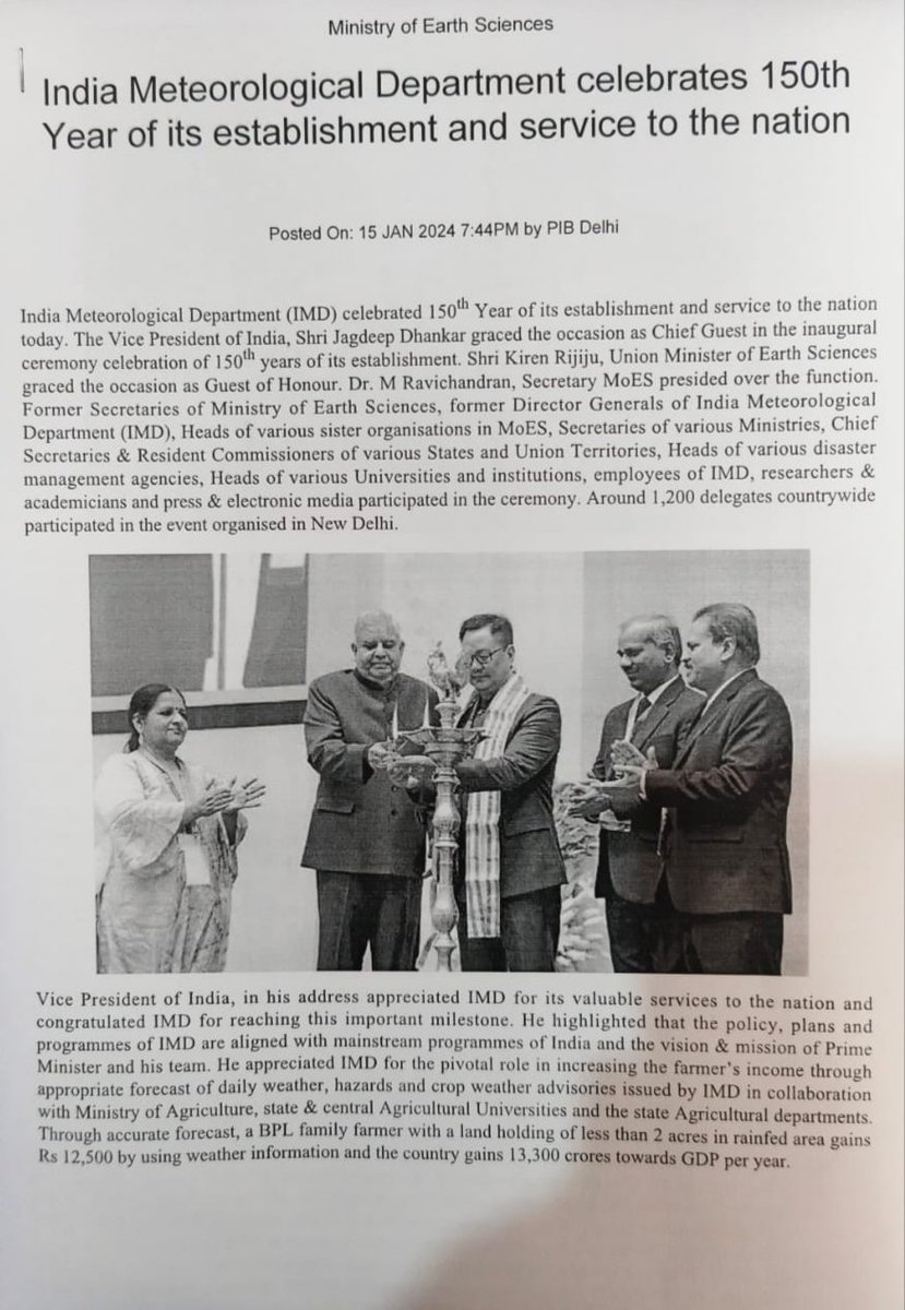 Prabhat_LBSNAA's tweet photo. @moesgoi और@Indiametdept अपनी नाकामी को छिपा रही है जो इनके द्वारा भूमिका और जिम्मेदारी #DAMU कर्मी को दी गई थी क्या उन्होंने इसका पालन किया, बजट आवंटन @NITIAayog का समय पर मूल्यांकन, साजो सामान की आपूर्ति, कार्य योजना, सब में सुस्ती के बावजूद #AMFU और #KVK से अच्छा कार्य रहा है https://t.co/rXtrpOFO8D