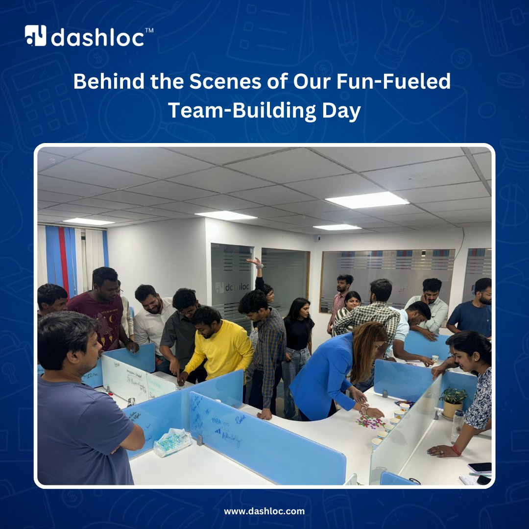 Dashloc_local's tweet photo. At #DashLoc, a happy and dynamic team is key! Here's a glimpse of our latest team-building fun, packed with laughter, games, and collaboration. Our vibrant culture fuels creativity every day! 

#TeamBuilding #DynamicTeam #OfficeCulture #CreativeCollaboration #HappyWorkplace https://t.co/d7gMc7mity