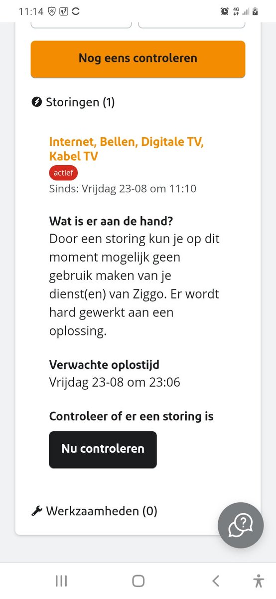 JustEvdM73's tweet image. Dit gaat een lange winderige dag worden ben ik bang 😞
#ziggo #storing #ughh