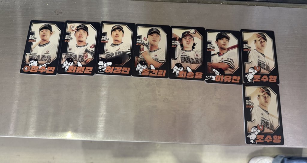 bearBB__'s tweet photo. 두산 레트로 포토카드 원가 양도&amp;교환 구합니다!!
양도는 택배로도 가능합니다~!!
교환은 김재환, 강승호, 김택연으로만 구합니다!

김택연 김재환 최원준 정수빈 조수행 최승용 이유찬 홍건희 허경민 https://t.co/jSlHmsIjiS
